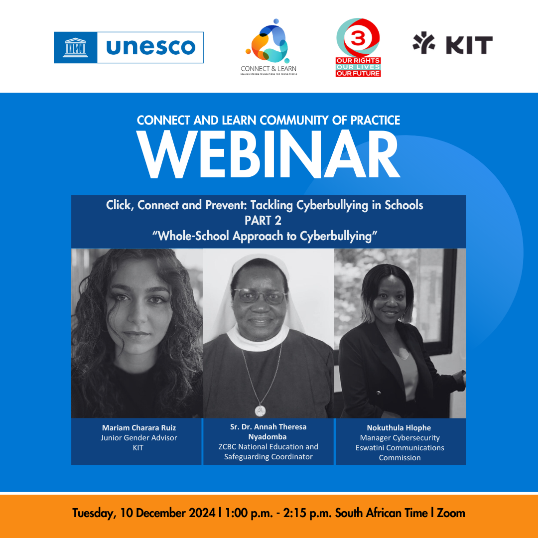 Webinar: Click, Connect and Prevent: Tackling Cyberbullying in Schools’ Part 2 – 10 December 2024