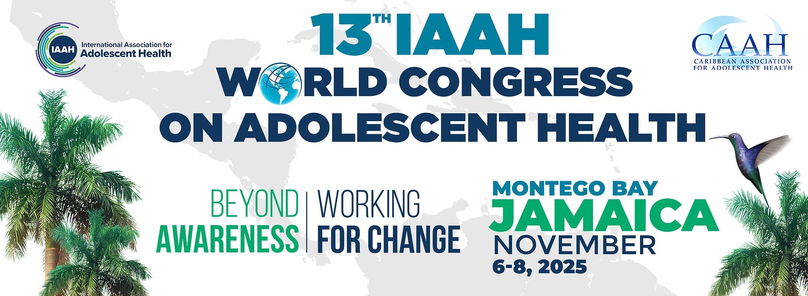 Register now for the 13th IAAH World Congress on Adolescent Health