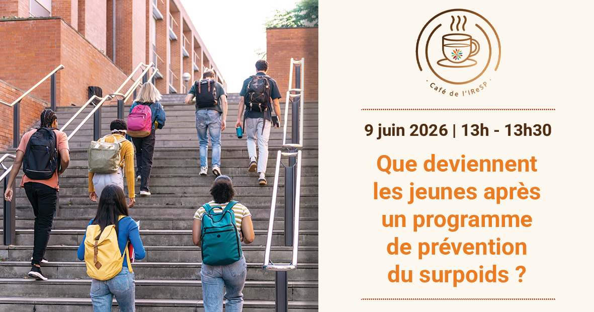 Café de l’IReSP : que deviennent les jeunes après un programme de prévention du surpoids ?